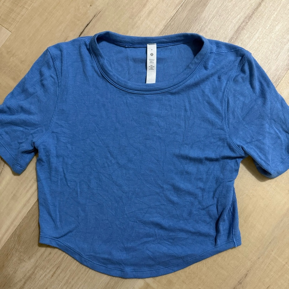 lululemon athletica Blue Top